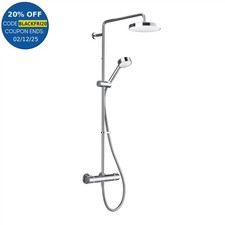 Mira Relate ERD Mixer Shower Thermostatic Fixed Head & Handset Chrome 2.1878.002