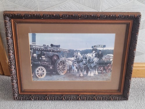 Vintage framed tetley - framed,