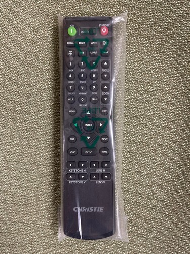 Remote control for christie - control,