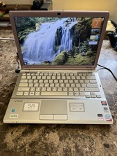 Sony VAIO 2008 Retro Laptop Asian Import Core 2 Duo P8400 3GB RAM 500GB SSD ATI