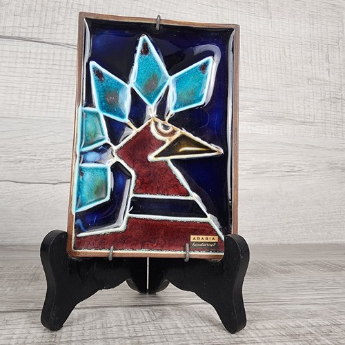 Finnish ceramic wall plate - finnish,