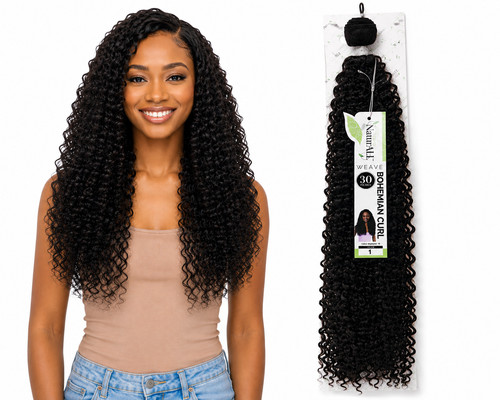 Naturall synthetic curly hair - naturall,