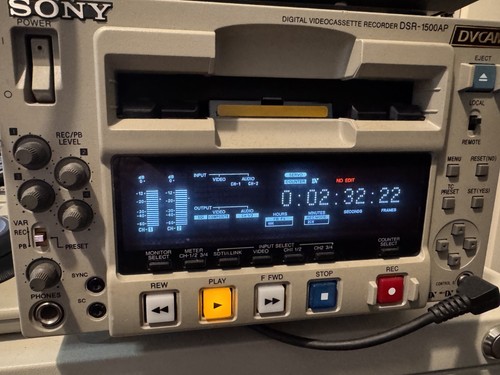 Sony dsr 1500ap digital video - dsr-1500ap,