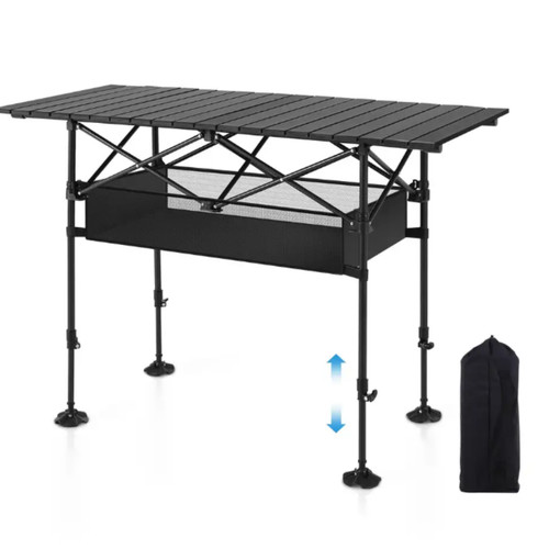 Folding camping table - camping,