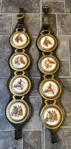 Vintage brass porcelain - &,