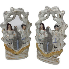 Two Antique Staffordshire