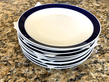 Ten Rosenthal Salad or lunch dishes, Terzo pattern, never used in mint condition