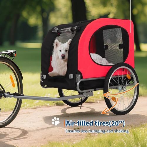 Dog bike trailer stroller - bike,