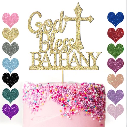 Personalised baby cake topper - personalised,