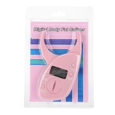 ㄧPink Body Fat Monitors Digital Skinfold Measurement Tester Measuring Caliper