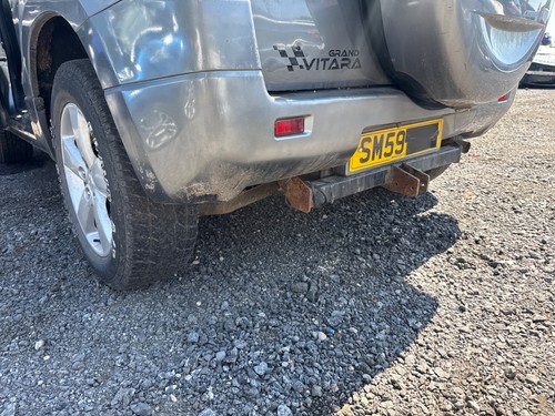 Bumper rear 2009 suzuki - bumper,