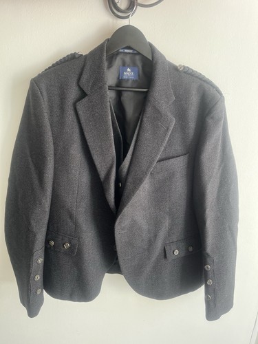 Men scottish grey tweed - men's,