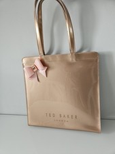 Ted Baker LARGE Icon Shopper Tote Bag Rosegold