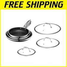 Tri-Ply Nonstick Frying Pans