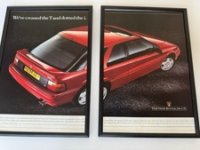 FRAMED Original Rover 216 GTi