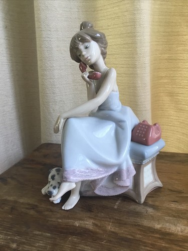 Lladro chit chat figurine - lladro, chat''