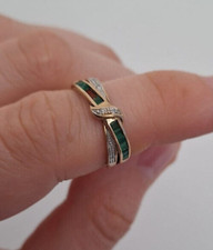 Revere 9ct Yellow Gold Emerald