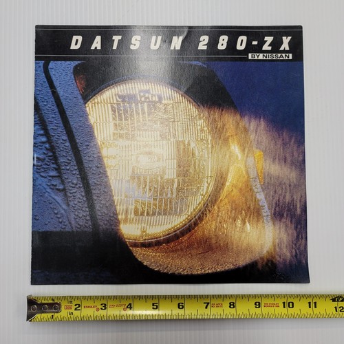 1980 datsun 280zx brochure - datsun,