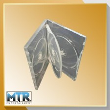 1 x 4 Way Clear DVD Case (14mm