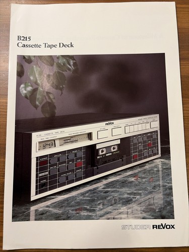 B215 cassette tape deck - cassette,