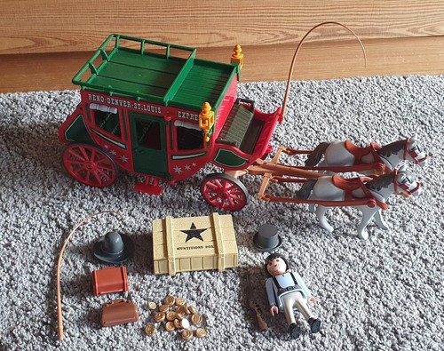 Vintage playmobil western - vintage, /