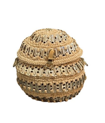 Paco rabanne 1969 ball raffia - rabanne,