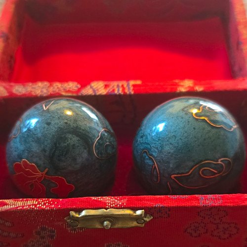 Vtg baoding balls musical - baoding,