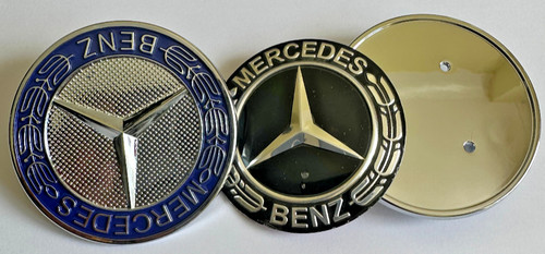 Mercedes benz 57mm black - 57mm, &