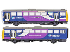 Dapol , N gauge,  2D-142-006D, Class 142 two car DMU  142 024 Northern Rail DCC