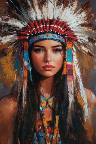 Native american indian - american,