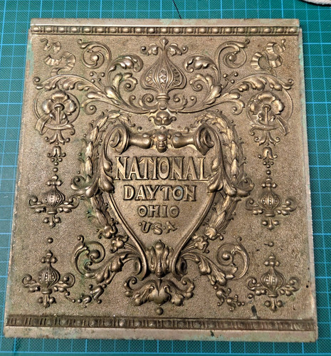 Antique bronze national cash - antique,