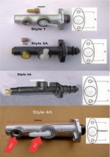 Horse Carriage Cart Master Brake Cylinder Style 1 - 2A - 3A - 4A - 5A