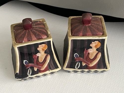 Sugar pots with lids - pots, ceramic