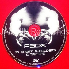 P90X - DVD 09 - DISC 9 - CHEST, SHOULDERS, TRICEPS - OFFICIAL RELEASE BRAND NEW