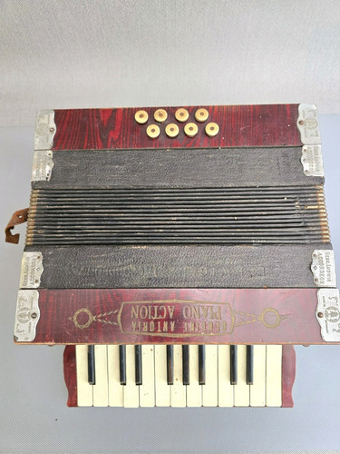 Vintage antique accordion - antique,