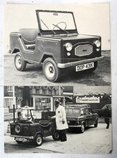 LAMBRETTA Willam Micro Car Sales Sheet 1974