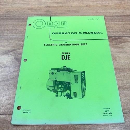 Onan generator original oem - onan,