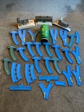 Tomy Trackmaster Thomas The Tank Engine Blue Track Job Lot 31 Piece