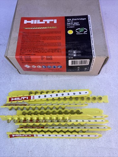 Yellow hilti nail - yellow, dx
