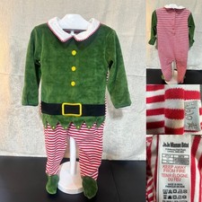 JoJo Maman Bebe Christmas Elf Sleepsuit