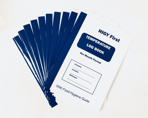 Temperature log book 6 - book,