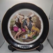 Liverpool Road Pottery 'Young Boys & a Dog' Collector's Plate 10"
