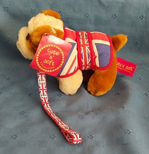Cute soft bulldog plush - bulldog,