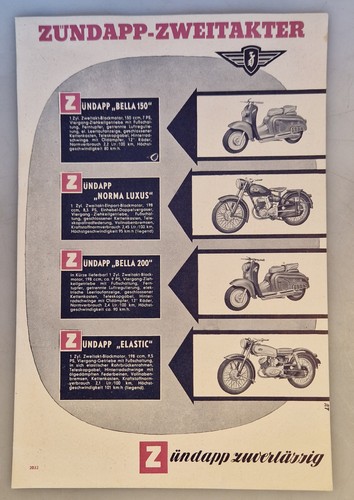 Zündapp stroke bella - zündapp, 2-stroke,