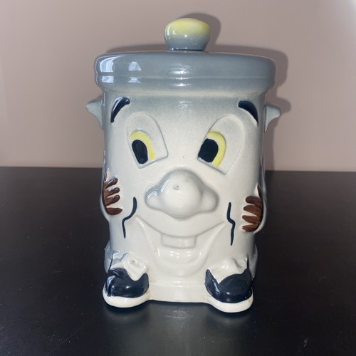 Vintage dusty bin ceramic - vintage,