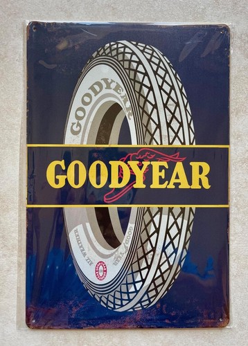 Goodyear tyres metal sign - goodyear,