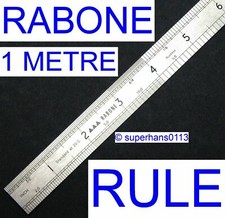 Rabone 1 Metre Stainless Steel