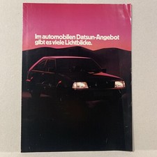 DATSUN 1982 / brochure 8p DE /
