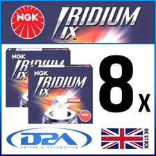 8x NGK BPR8EIX 6684 Iridium IX