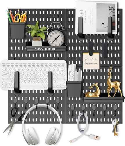 Pegboard storage organiser - pegboard,